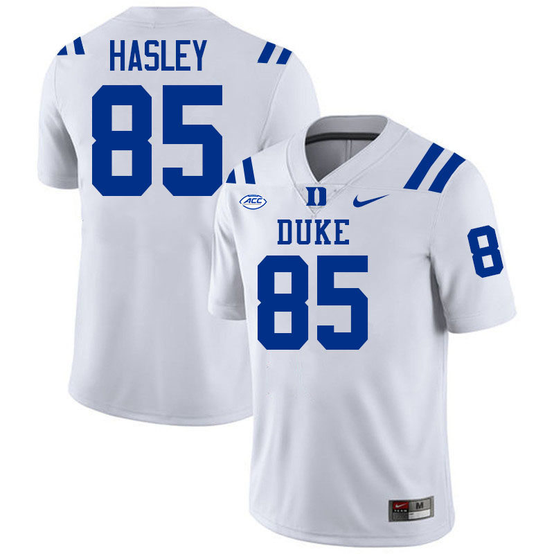 Jeremiah Hasley Duke Jersey,Duke Blue Devils #85 Jeremiah Hasley Jersey Youth College-White